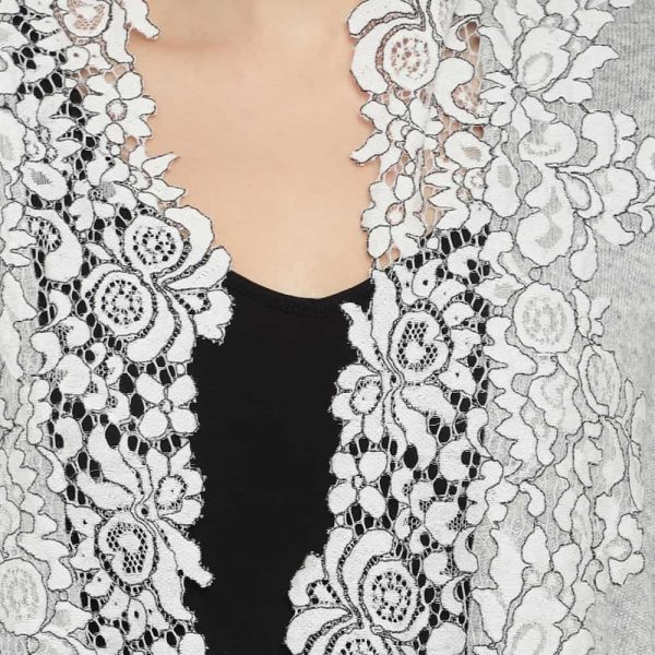 Lace Cape (Lt. Grey) - Image 5