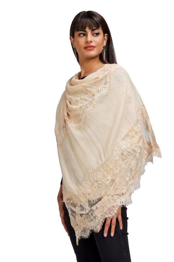 Stripes Cut-Out with Crown Lace Work - Image 4