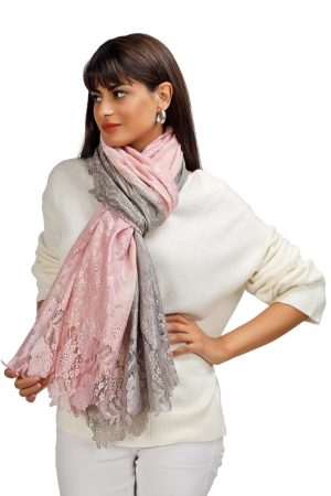 Ombre – Four Side Border with JL05 Shiny Lace