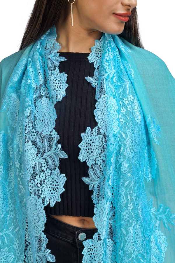 Ombre – Center Bail Design with Lace work - Image 4