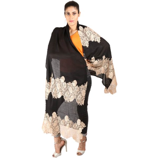 Double Palla Lace Stole - Image 2