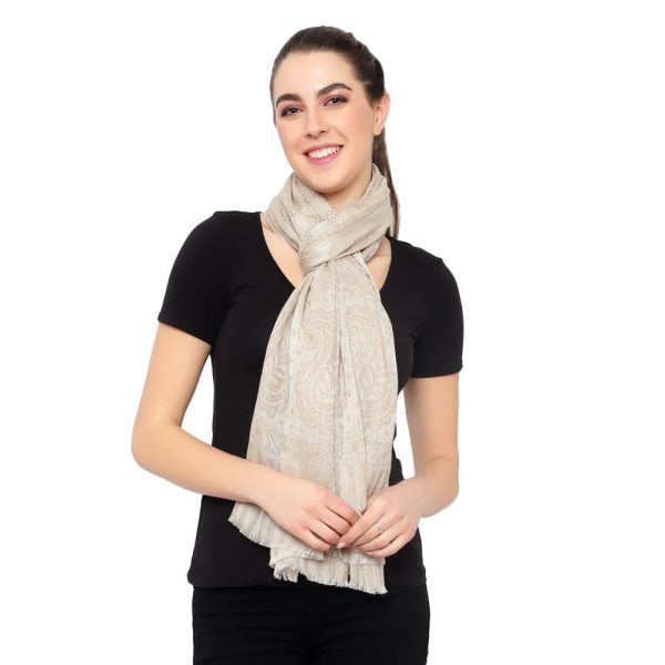 Cashmere Stole (Natural)